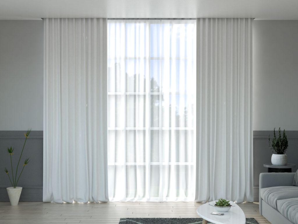 21 Curtain Color Ideas That Go With, Curtain Ideas For Grey Walls